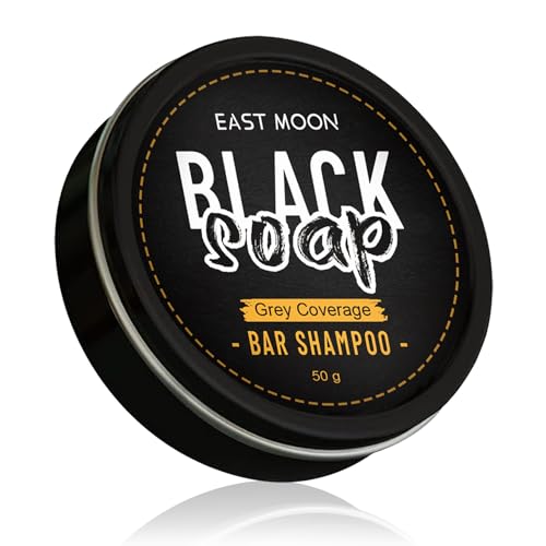 EAST MOON - Black Soap Bar Shampoo (Original) - The Emirates