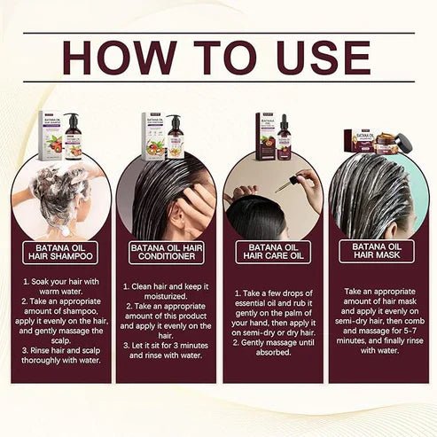EELHOE - Batana Oil Hair Care Set (Original) - The Emirates