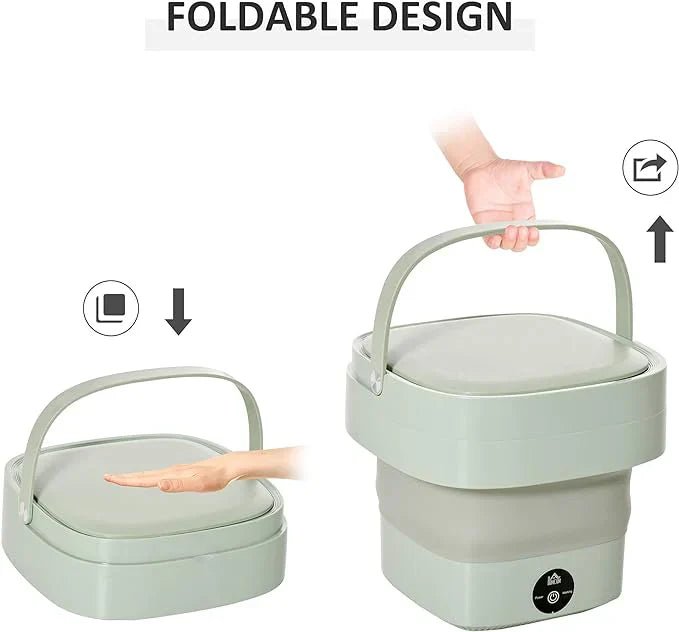 Foldable Mini Laundry Machine - The Emirates