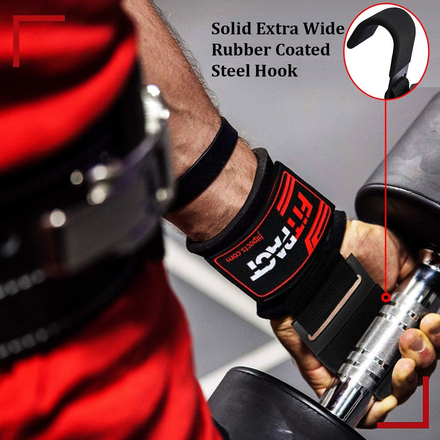 LORDEX - Fitness Lifting Hook Straps - The Emirates